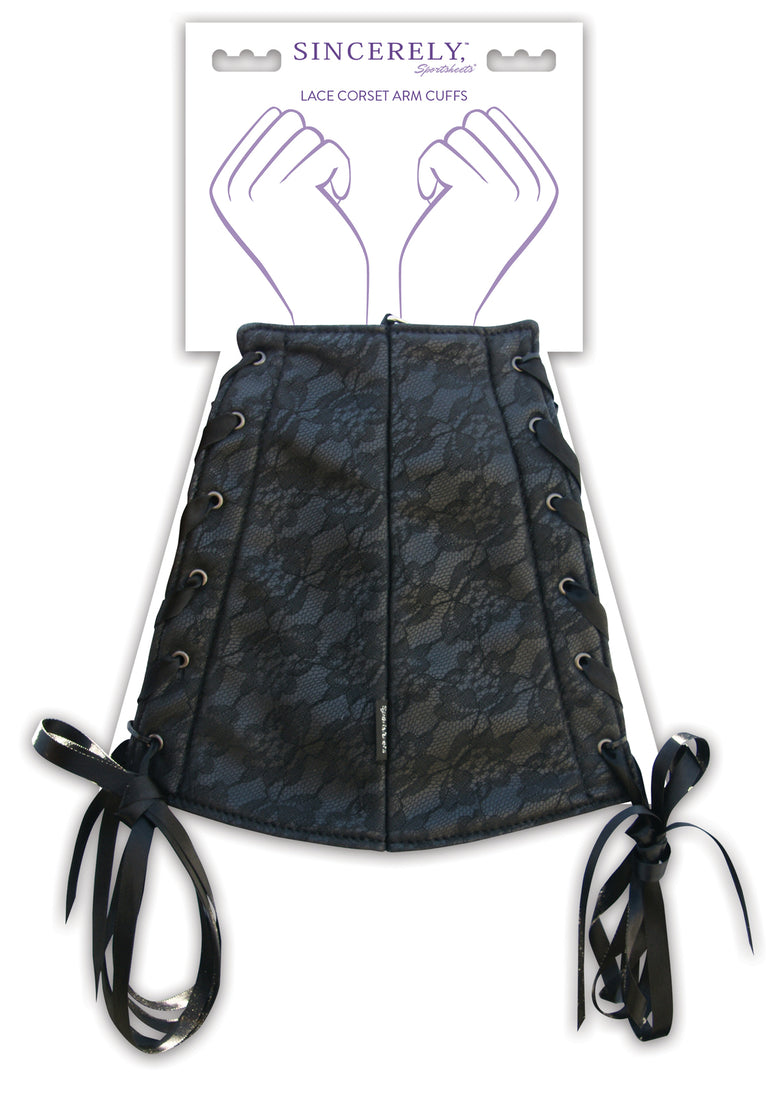 Sincerely Lace Corset Arm Cuffs