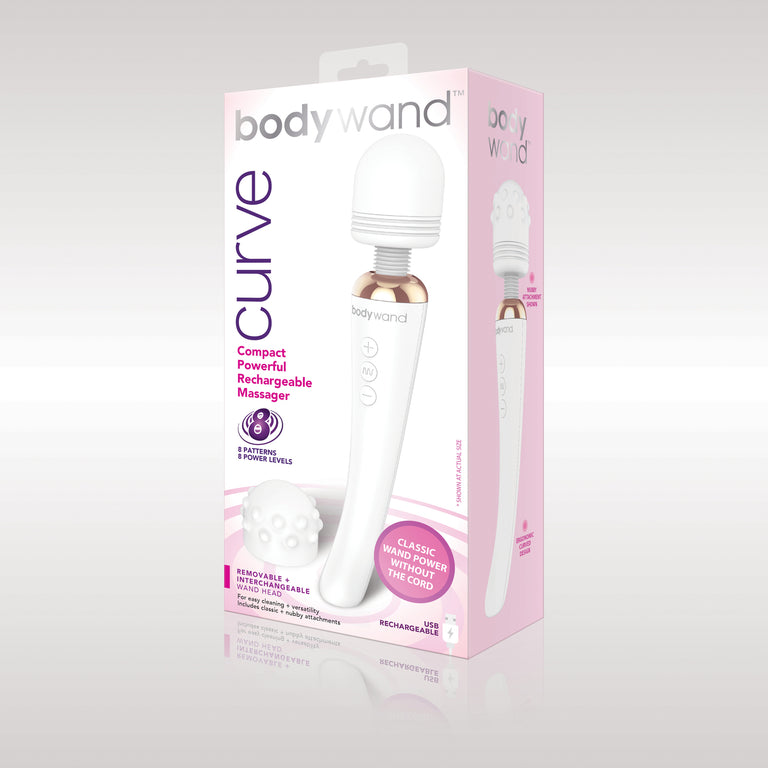 Bodywand Curve Rechargeable White