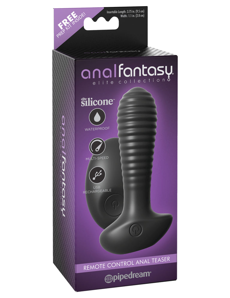 Anal Fantasy Elite Collection Remote Control Anal Teaser Black