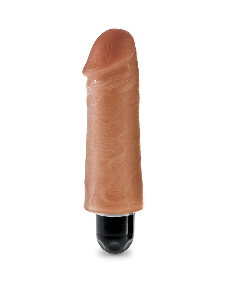 King Cock  5 in. Vibrating Stiffy  Tan
