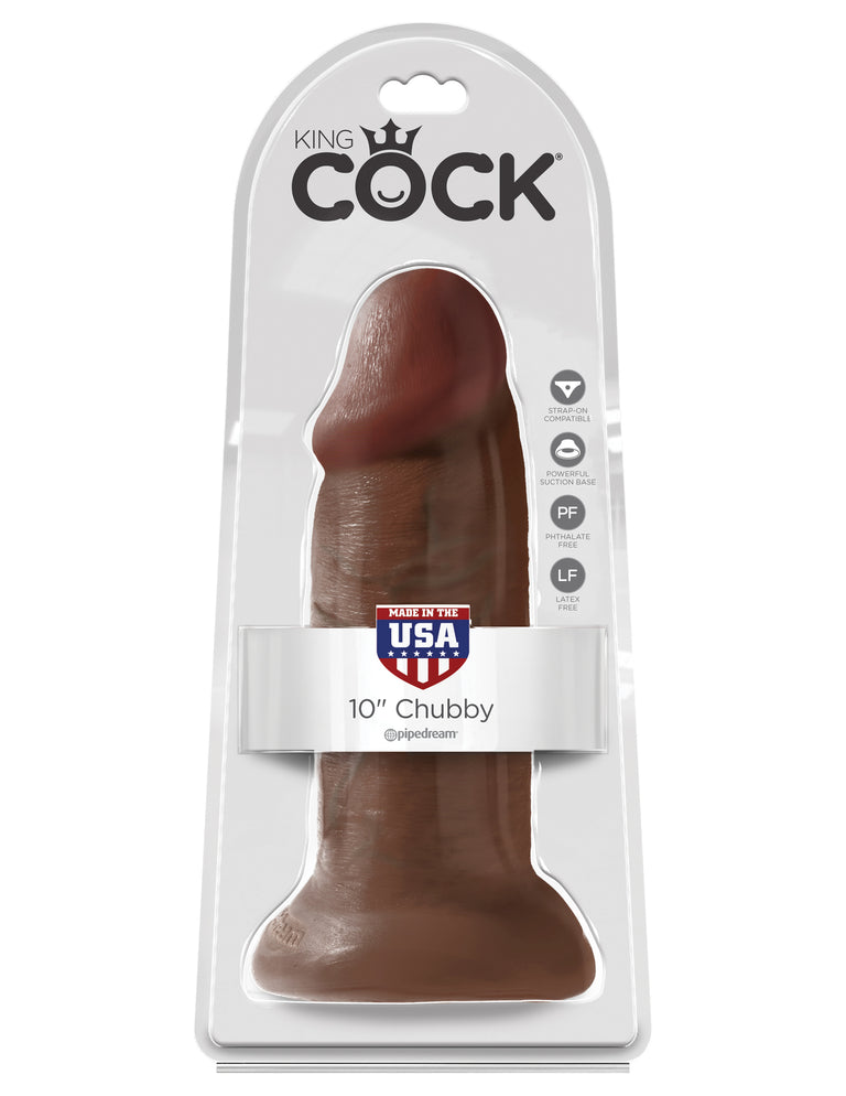King Cock  10 in. Chubby  Brown