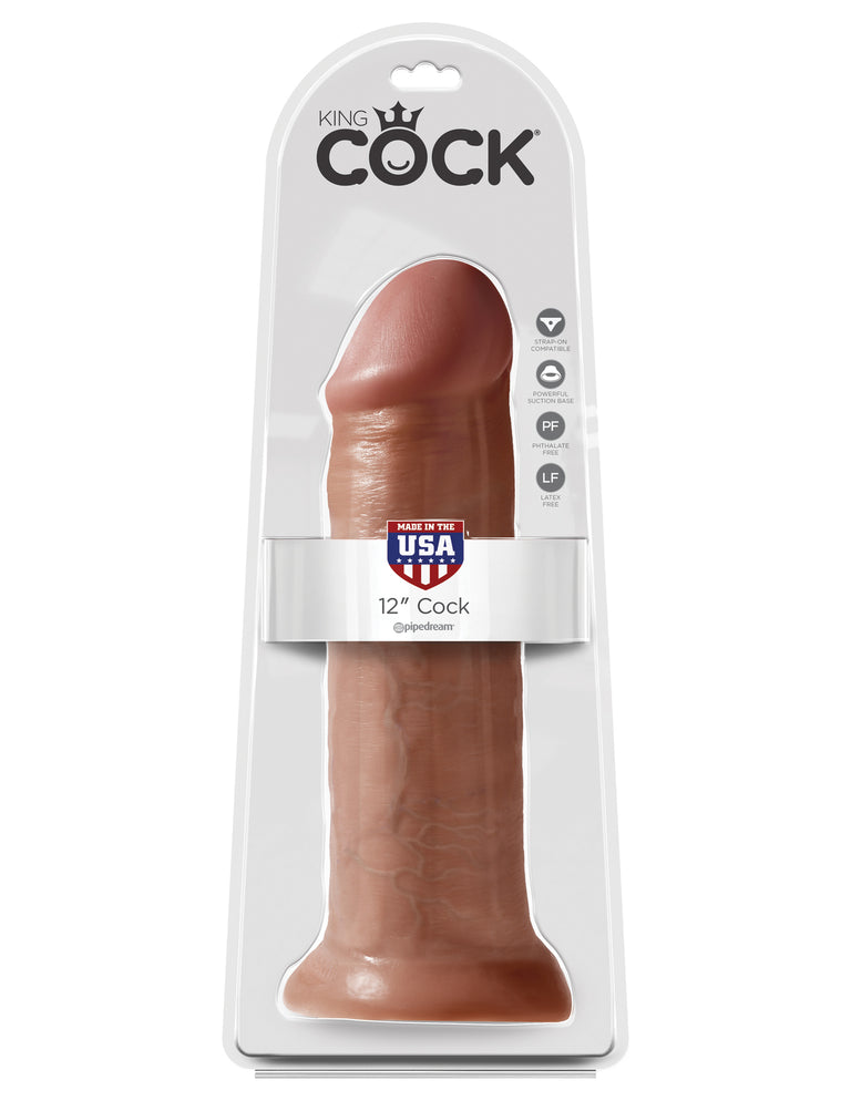 King Cock  12 in. Cock Tan