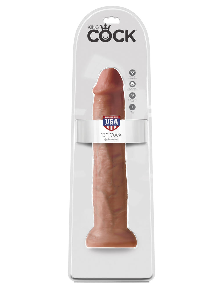 King Cock  13 in. Cock Tan