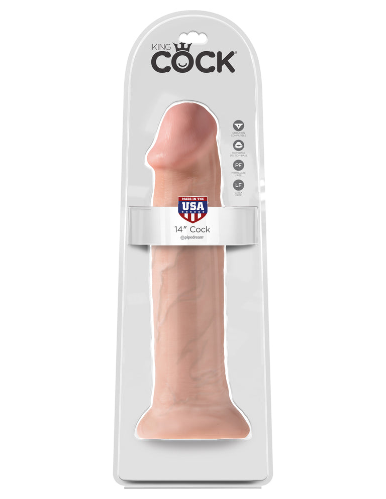 14" Cock PD5540-21 Flesh