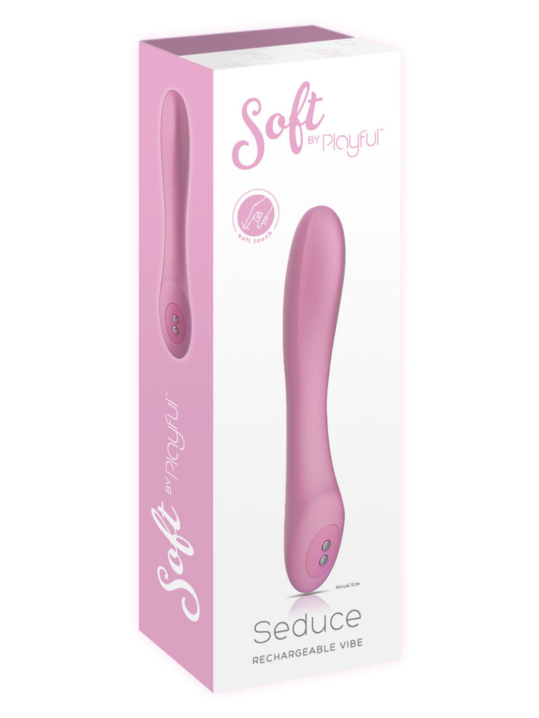 Soft by Playful Seduce - Rechargeable Vibrator Pink

