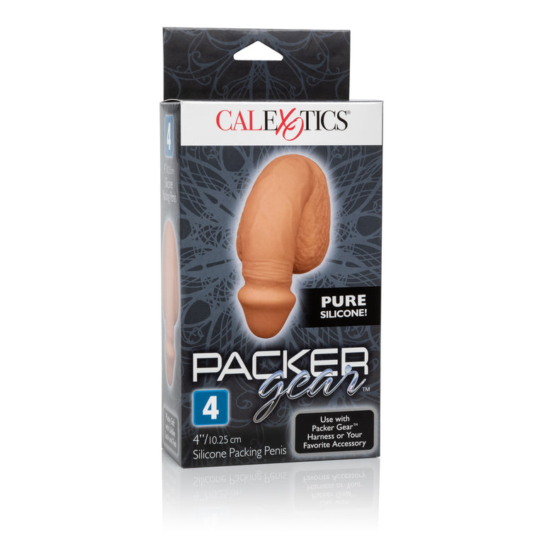 Packer Gear 4 in./10.25 cm Silicone Packing Penis Tan