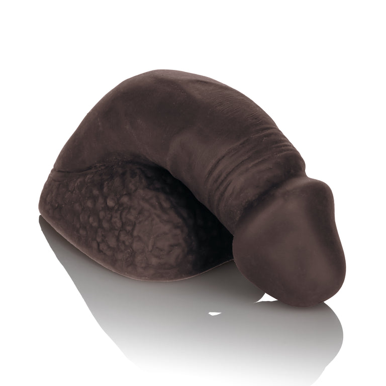 Packer Gear 4 in./10.25 cm Silicone Packing Penis Black
