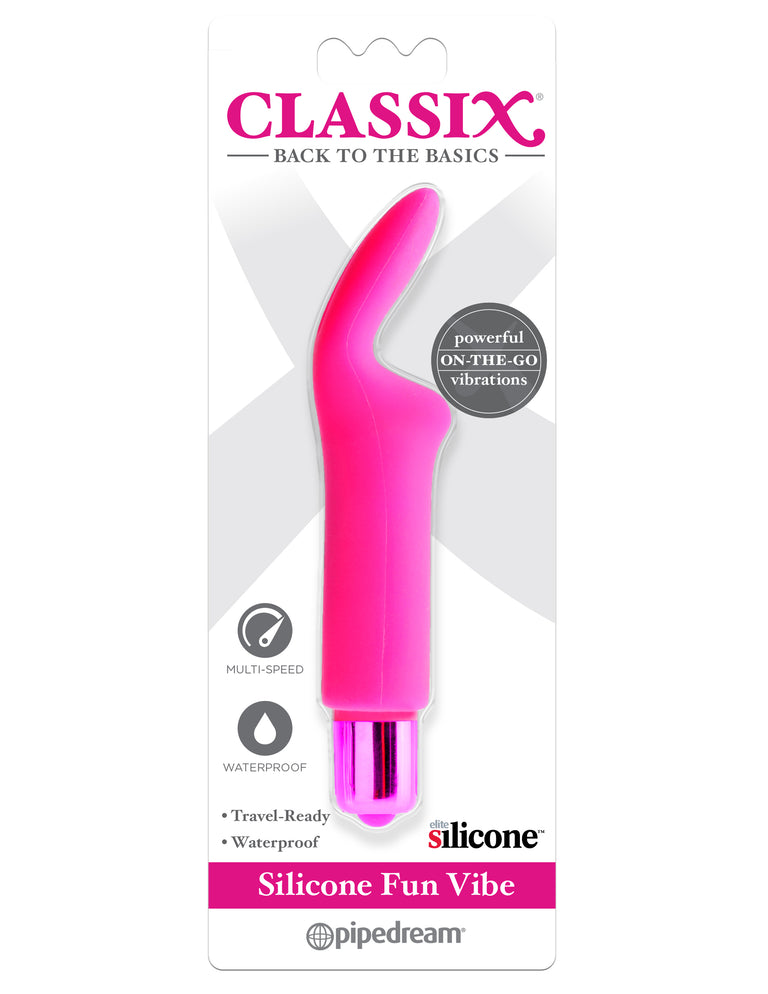 Classix Silicone Fun Vibe Pink