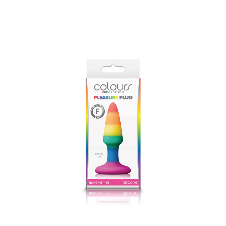 Colours Pride Edition Pleasure Plug Mini Rainbow