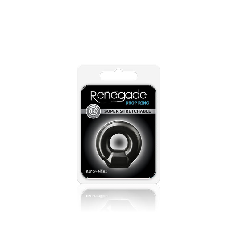 Renegade Drop Ring Black