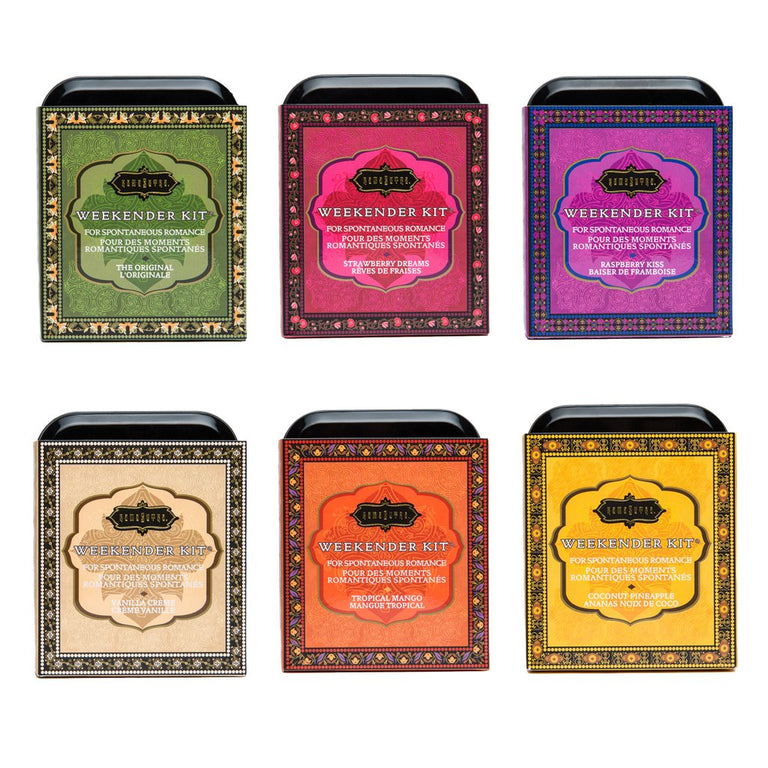 Kama Sutra NEW Weekender Kit 12 Pack Display