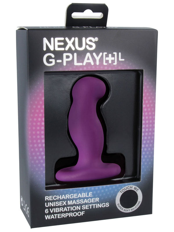 G-Play Plus Large Unisex Vibrator Purple