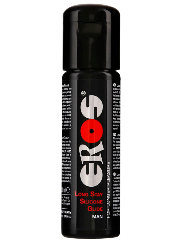 EROS Long Stay Silicone Glide 100 ml