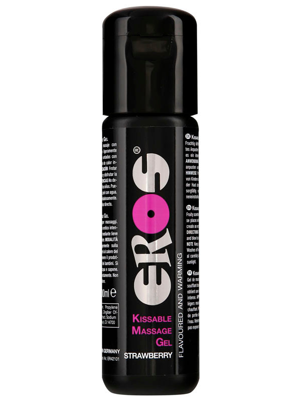 EROS Kissable Massage Gel STRAWBERRY 100 ml