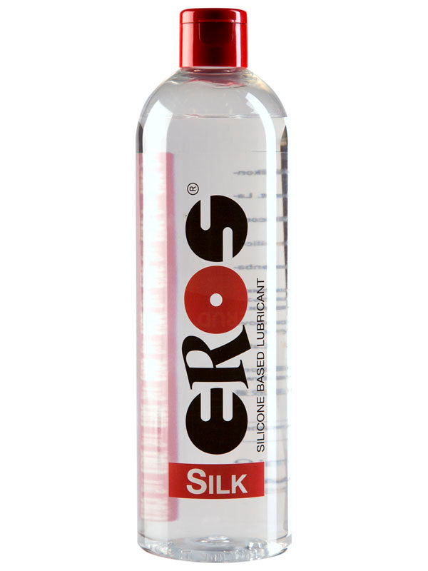 EROS SILK Silicone Based Lubricant Bottle 500 ml