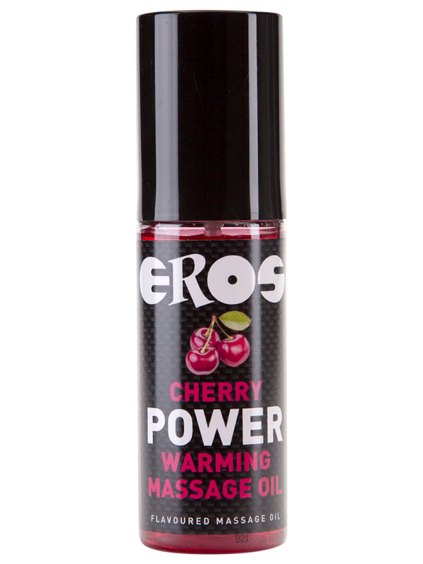 EROS Cherry Power Warming Massage Oil 100 ml