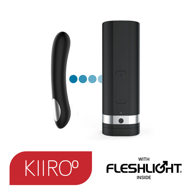 Onyx2 and Pearl2 by KIIROO Couple Set Black