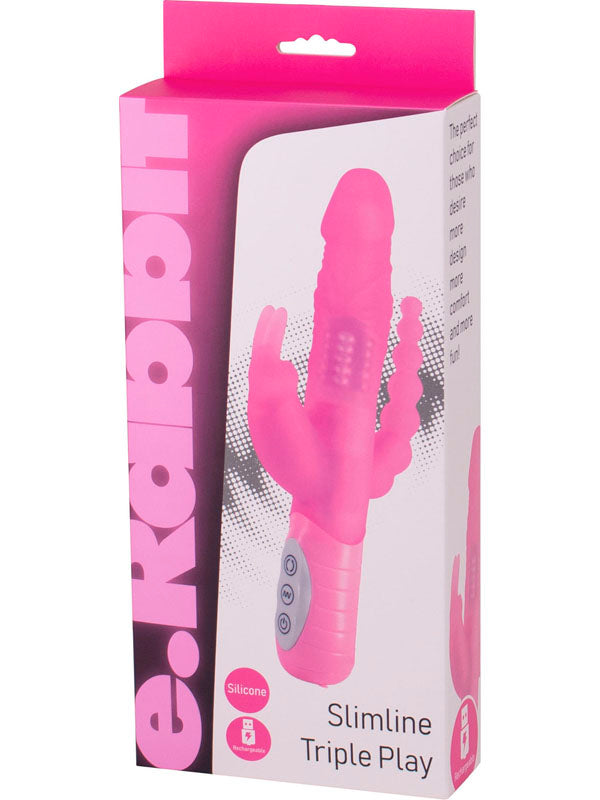 e.Rabbit Slimline Triple Play Pink