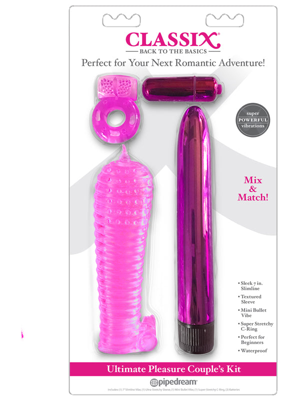 Classix Ultimate Pleasure Couples Kit Pink