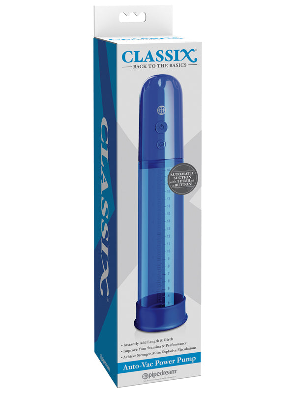Classix Auto-Vac Power Pump Blue