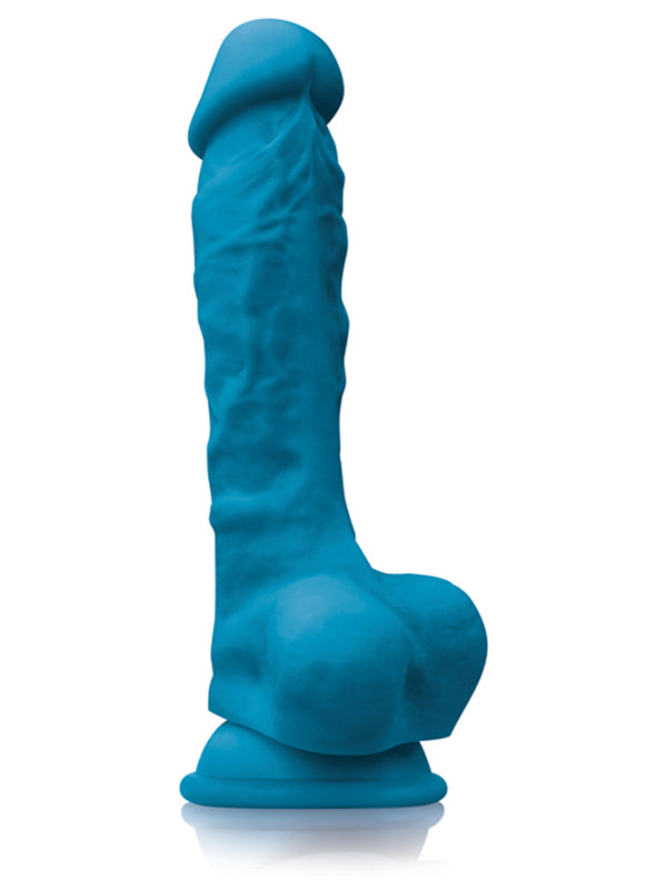 Colours Pleasures 7 in. Dildo Blue