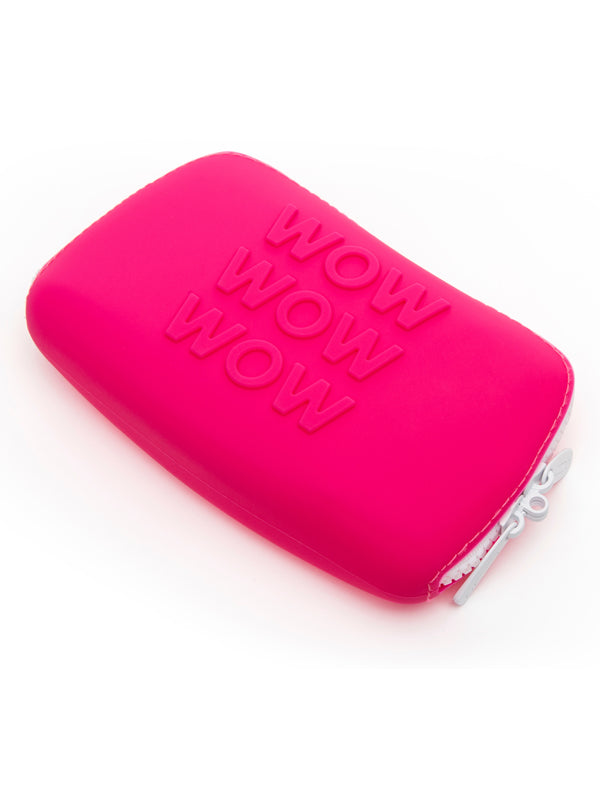 Happy Rabbit WOW Storage Zip Bag Small Pink