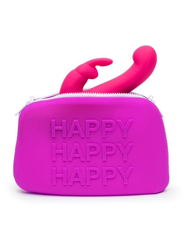 Happy Rabbit HAPPY Storage Zip Bag Large Pink