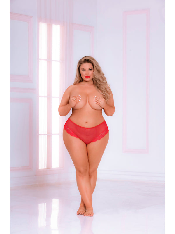 Heartbreaker Panty STM-11041X-Red-3X/4X (H)