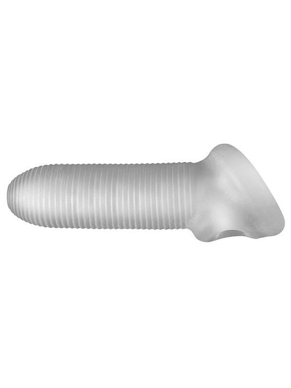 Fat Boy Micro Ribbed Sheath 5.5 in. Clear