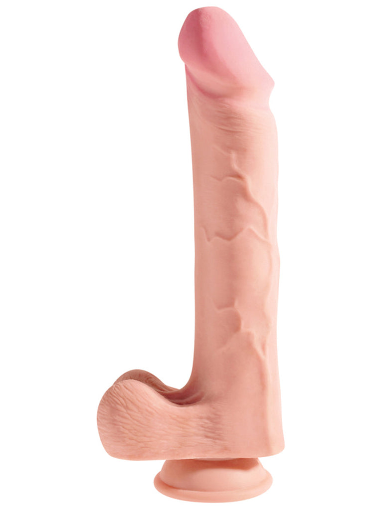 KING COCK PLUS 12 IN TRIPLE DENSITY COCK WITH BALLS