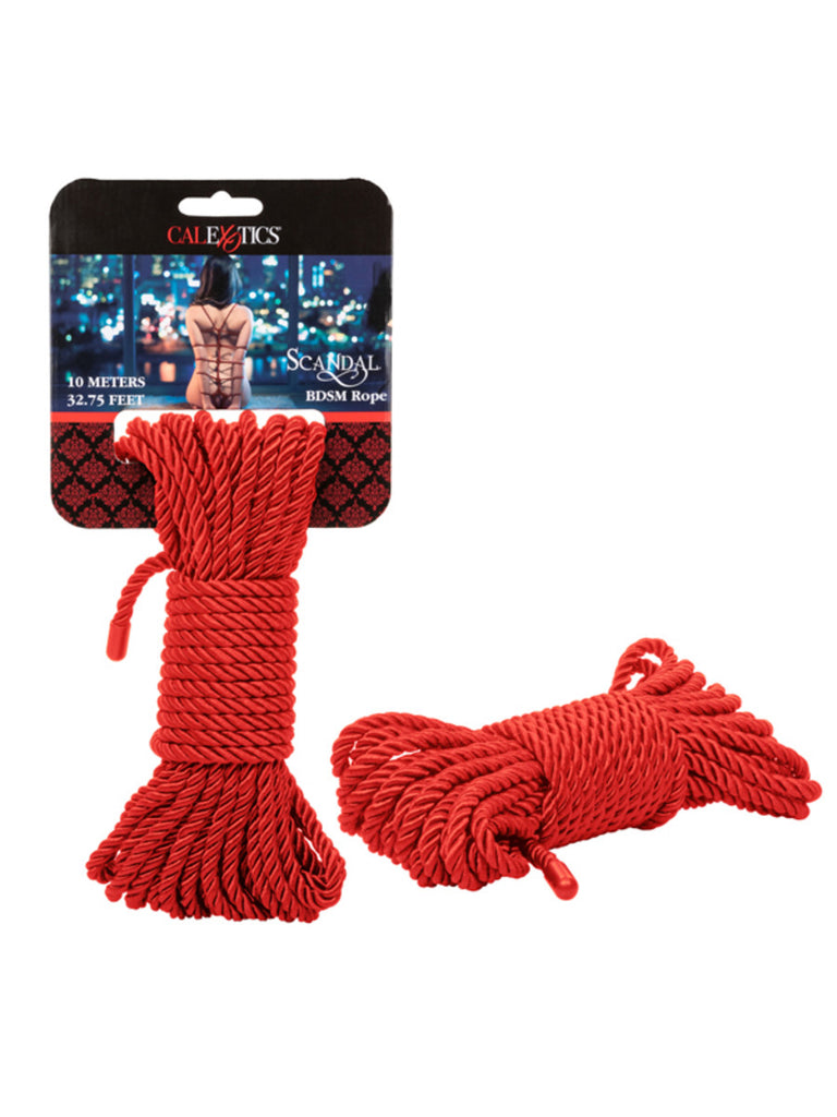 SCANDAL BDSM ROPE 10M RED