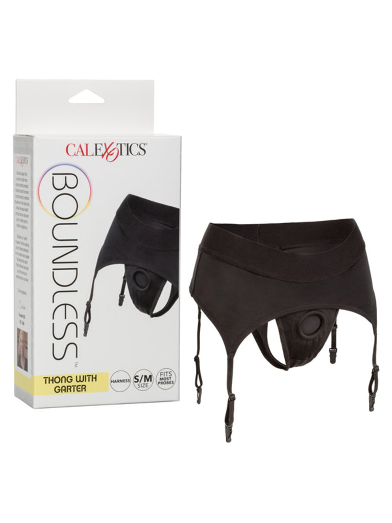 BOUNDLESS THONG WITH GARTER