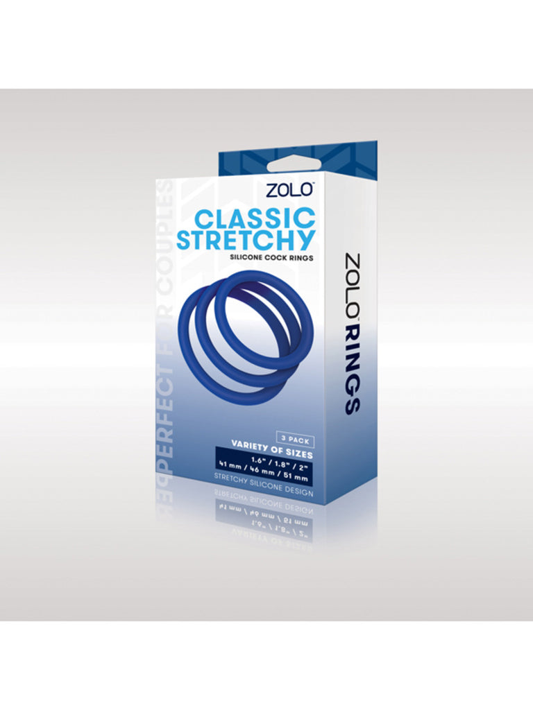 ZOLO CLASSIC STRETCHY SILICONE COCK RING