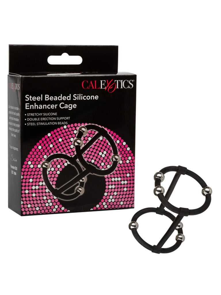 STEEL BEADED SILICONE ENHANCER CAGE