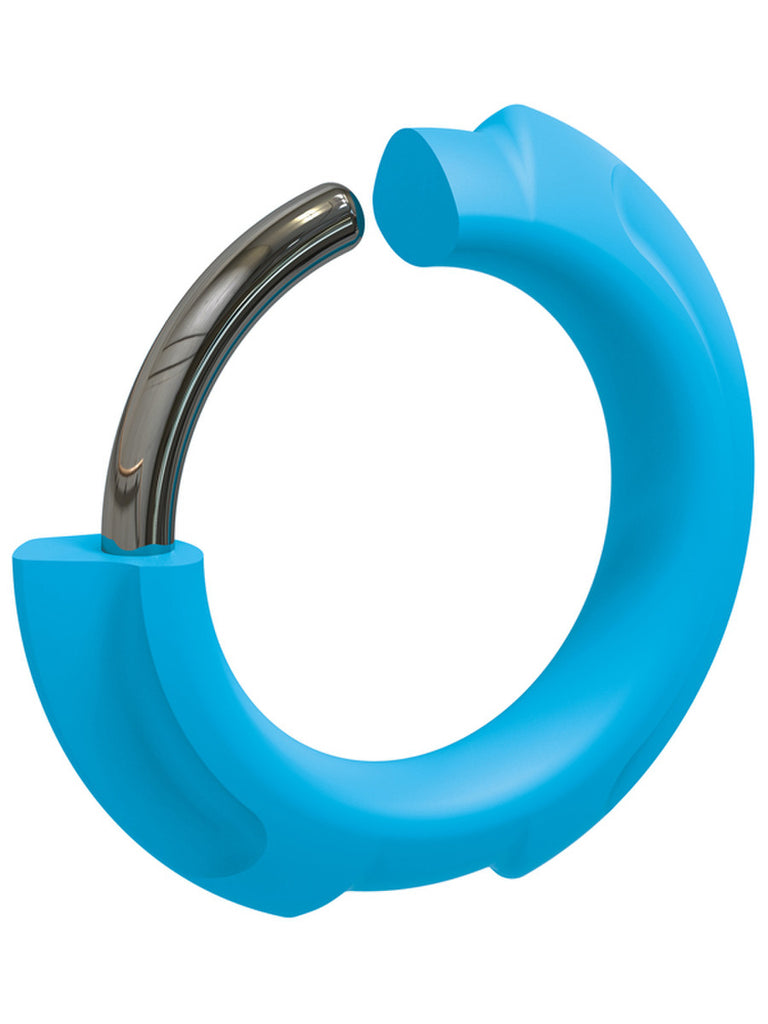 FLEXISTEEL SILICONE CORE COCK RING 43MM