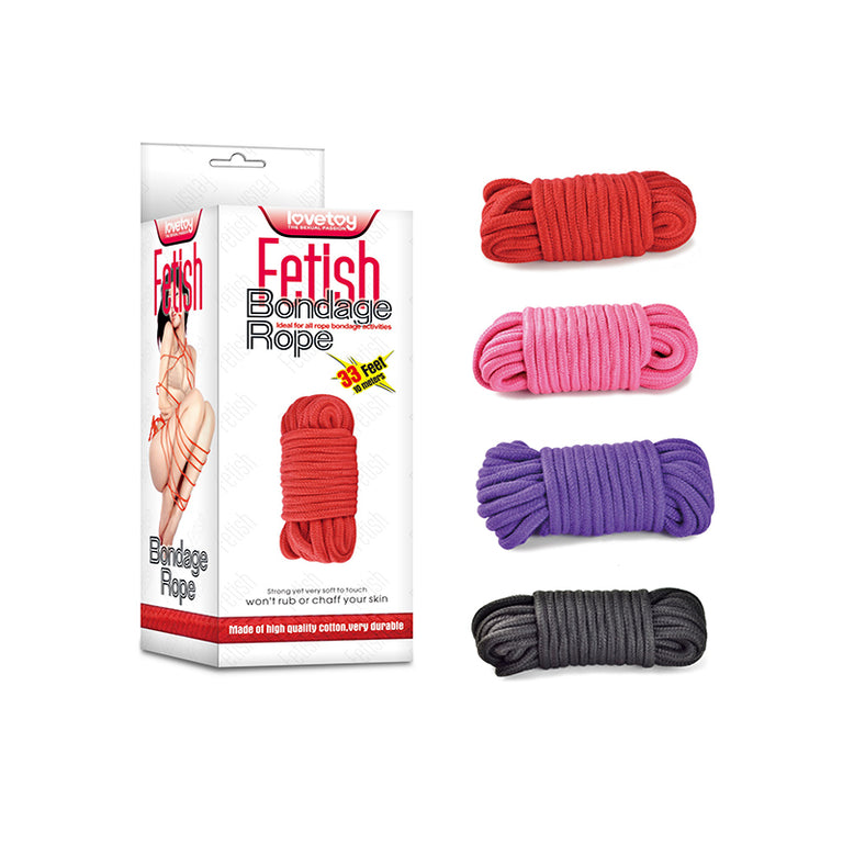Fetish Bondage Rope - Red