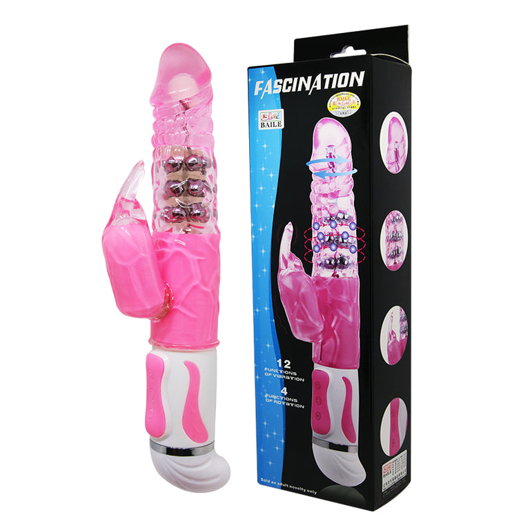 Fascination Rabbit - 12 functions of vibration 4 functions rotation