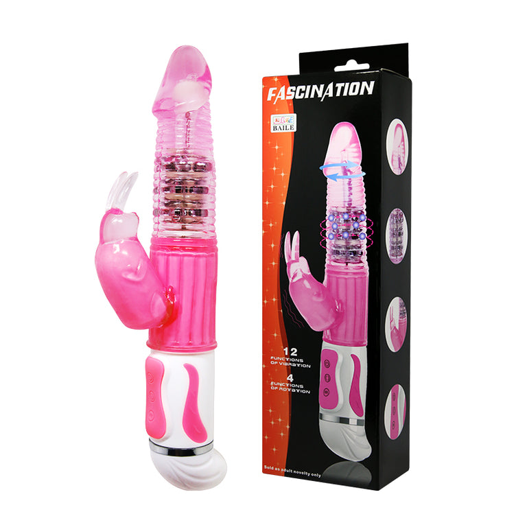 Fascination Rabbit - 12 functions of vibration 4 functions rotation