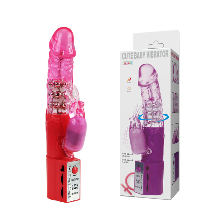 CUTE BABY VIBRATOR 1 purple