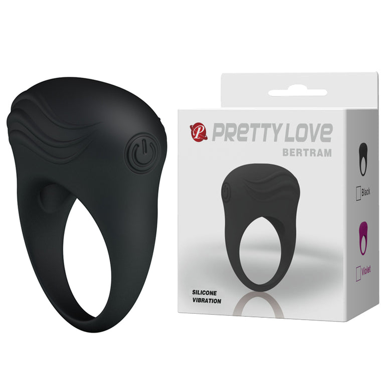 SILICONE VIBRATING COCK RING BERTRAM