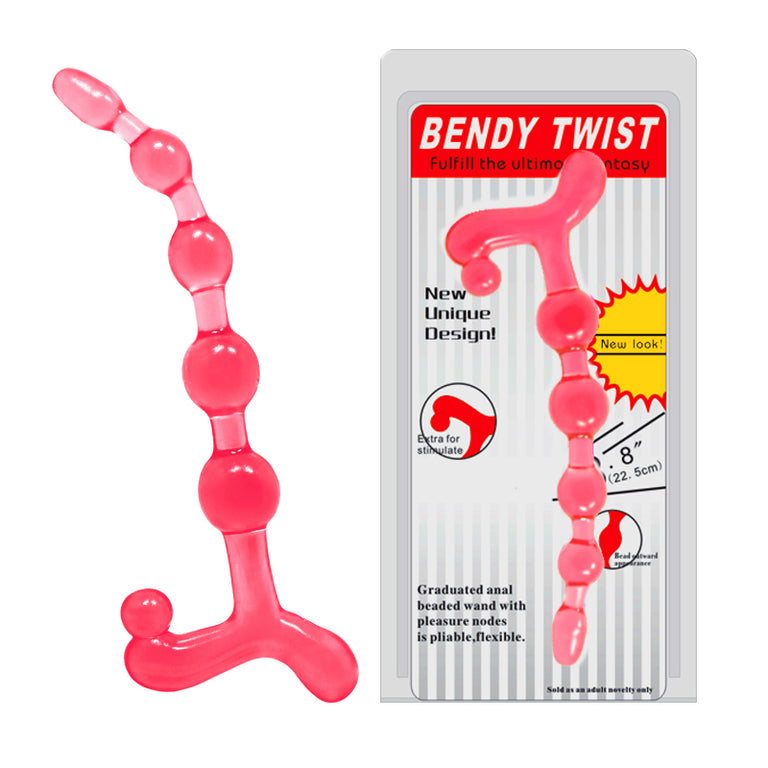 BENDY TWIST ANAL BEADS