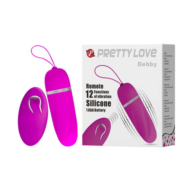 Debby - Remote Control Egg 12 Function of Vibration