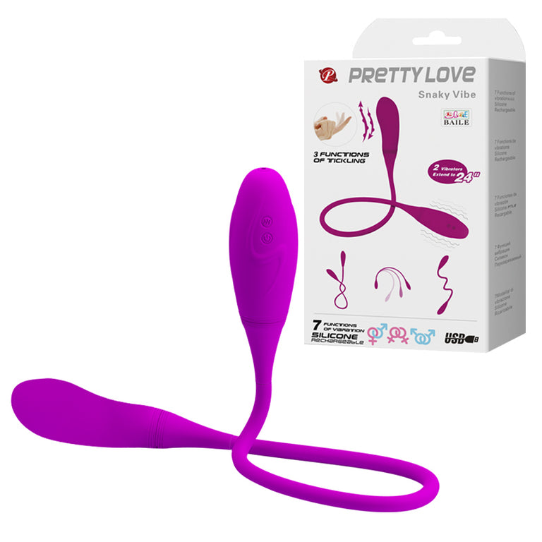 Snaky Vibe - 7 Function of Vibration 3 Function of Tickling