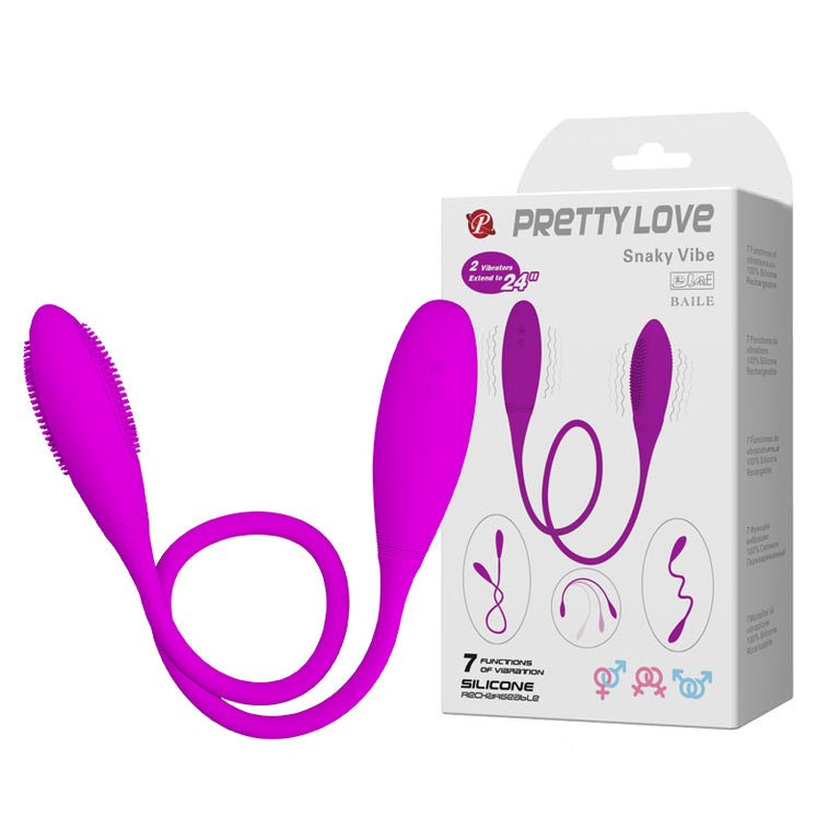 Snaky Vibe - 7 Function of Vibration Rechargeable