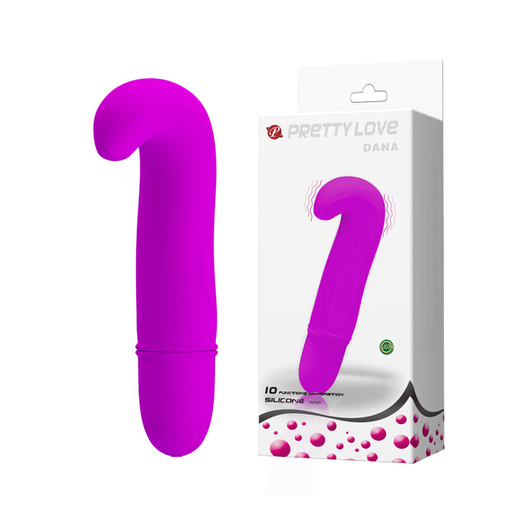 DANA Silicone G-Spot Pocket Vibrator - 10 Functions of Vibration