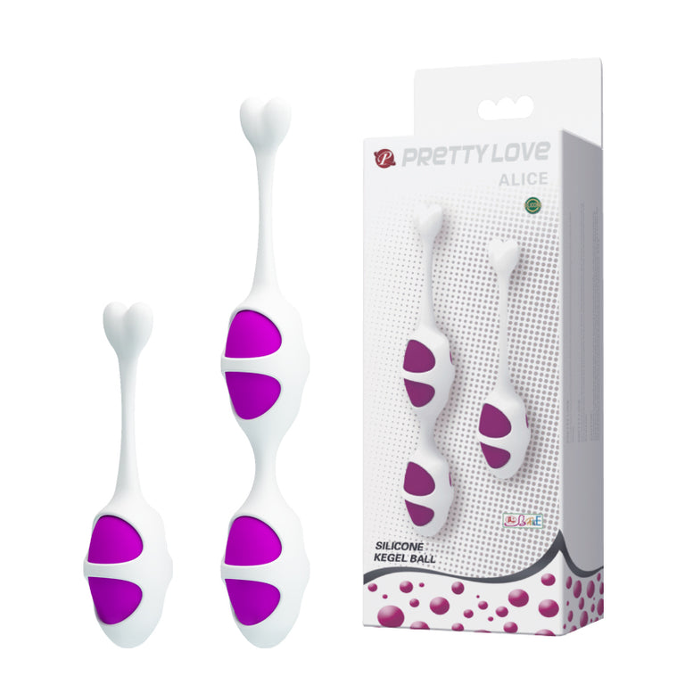 ALICE - Silicone Kegel Balls 2 Set
