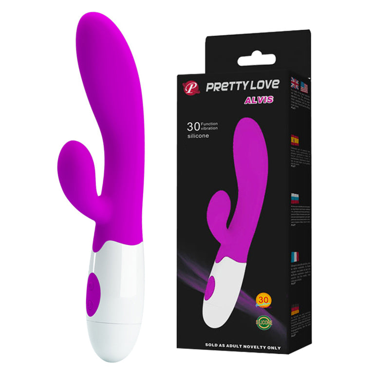 ALVIS - Silicone Rabbit 30 Functions of Vibration