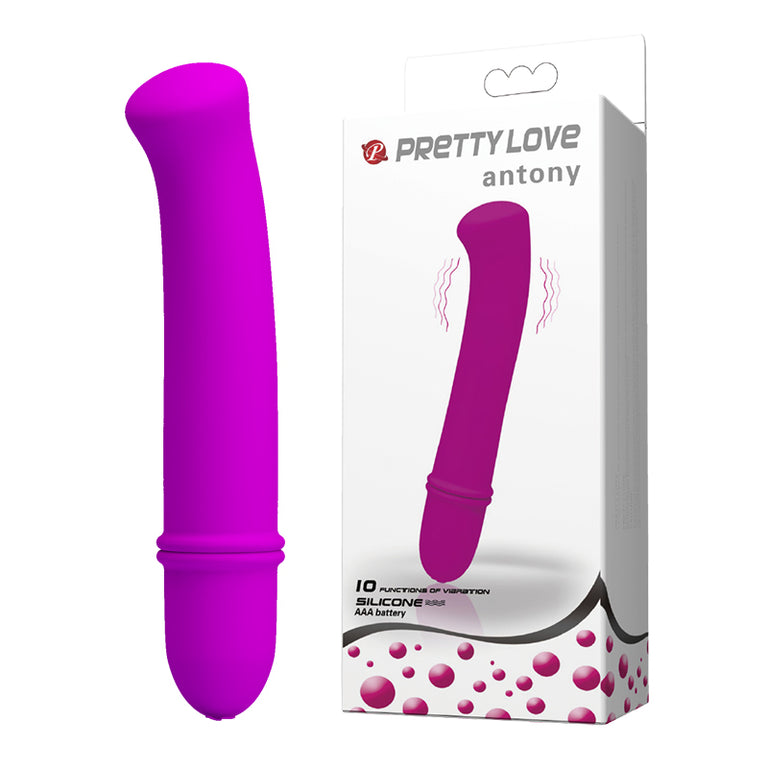 ANTHONY - 10 Functions Silicone G-Spot Vibrator
