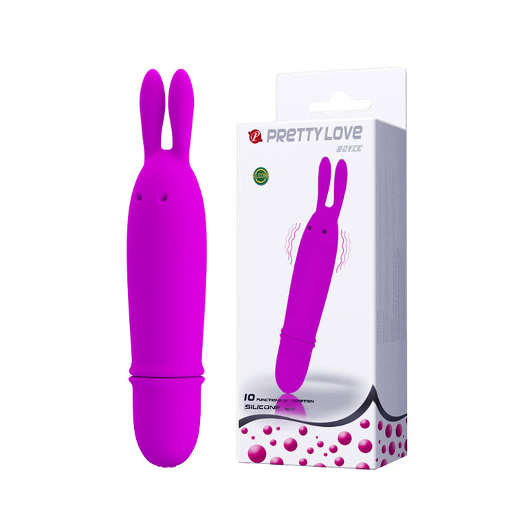BOYCE - 10 Functions Silicone Rabbit Vibrator