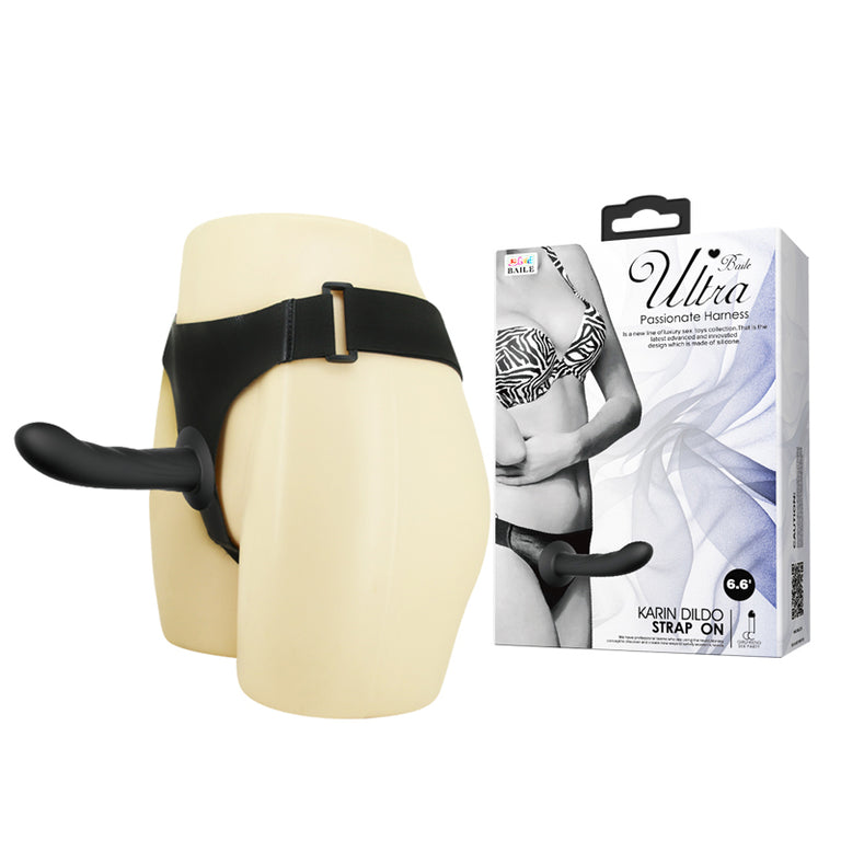 Ultra Passionate Harness with 6.6 inch Silicone dildo